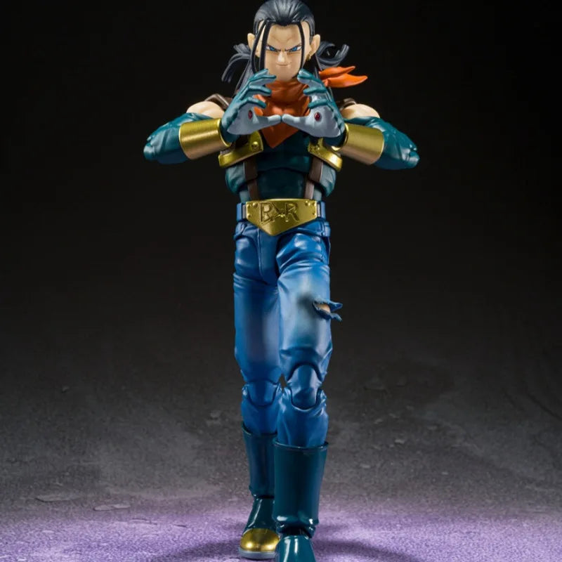 New Domestic Gt Shf Artificial Human No.17 Tranx Small Fangjiru Figurine Movable Desktop Ornament Model Cartoon Birthday Gift