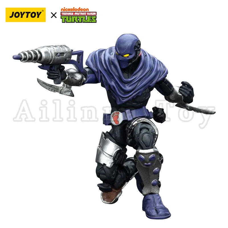 JOYTOY 1/18 Action Figure Turtles Shredder Foot Clan Re-issue Version Anime Toy