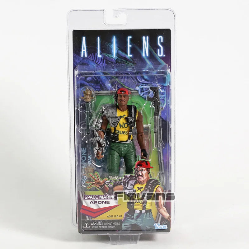 NECA Aliens Xenomorph Warrior Snake Grid Alien Ellen Ripley Collection Action Figure Movie Model Toy