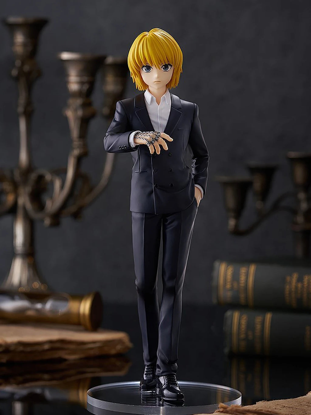 Original Genuine Good Smile Company Prepainted Pop Up Parade Hunter Kurapika Suit Ver. L H=220mm Anime Character Model Figure