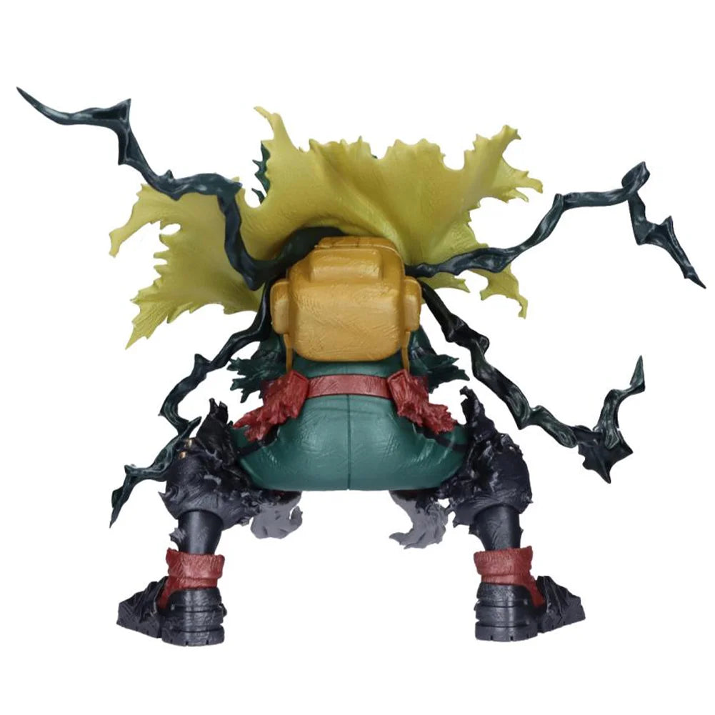 MHA Anime figure Midoriya Izuku Blackened style Action figure Midoriya Izuku figurine Model Ornament Collection statue doll Gift