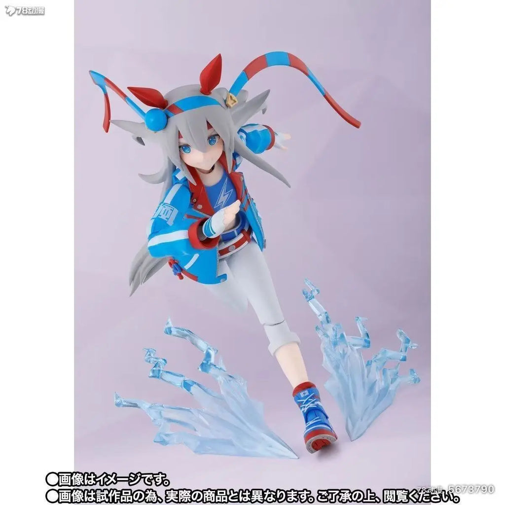 Bandai Genuine S.H.Figuarts Umamusume Pretty Derby Oguri Cap Tamamo Cross Action Figure Collectible Model Toy Gift For Kids