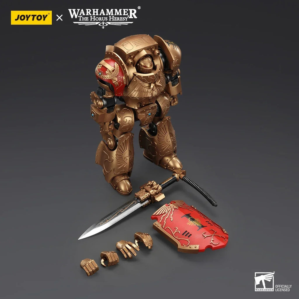 JOYTOY Warhammer The Horus Heresy Action Figure Legio Custodes Contemptor Anime Figurine Joint Movable Model Collector Toy gifts
