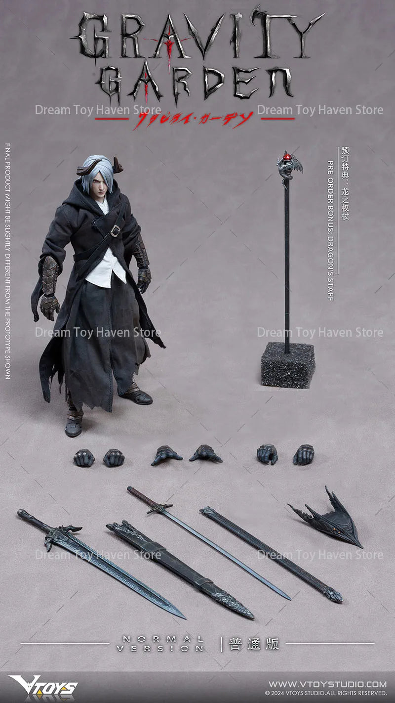 VTOYS VSD009 1/12 Scale Male Soldier Victorian Dragonbreath Hunter Gravity Garden Series 6Inch Action Figure Model Toys Dolls