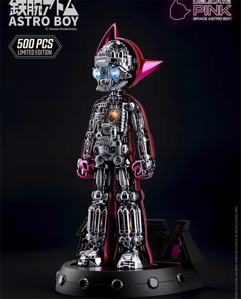 Blitzway Space Astroboy semi-perspective internal structure doll pink blue Figure Model Toys collection scene ornaments