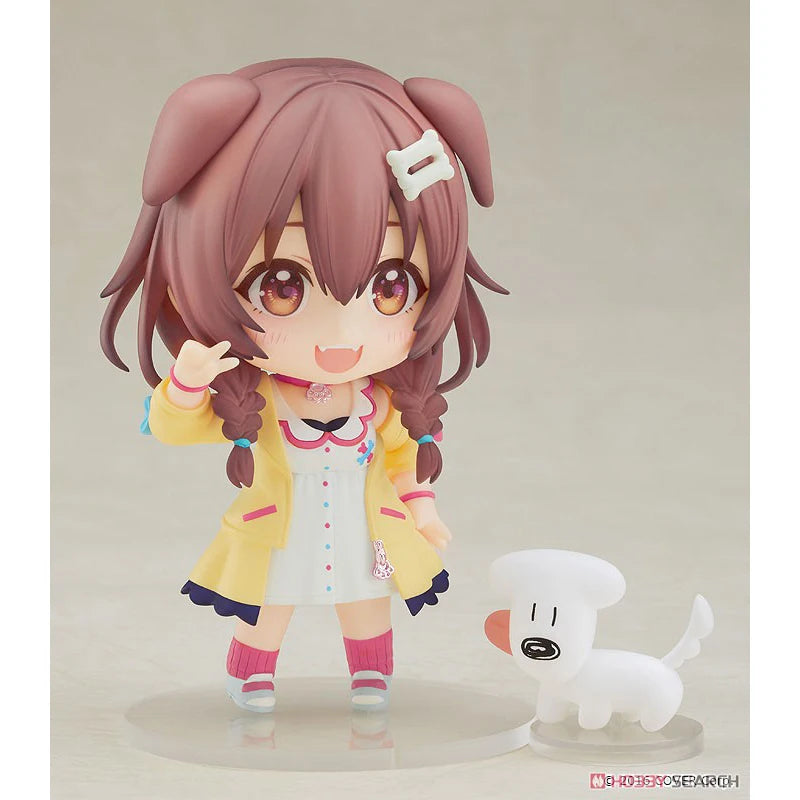 GSC Hololive Vtube Anime Figure 10Cm NENDOROID Inugami Korone Nekomata Okayu Action Figure Toys For Kids Gift Collectible Model