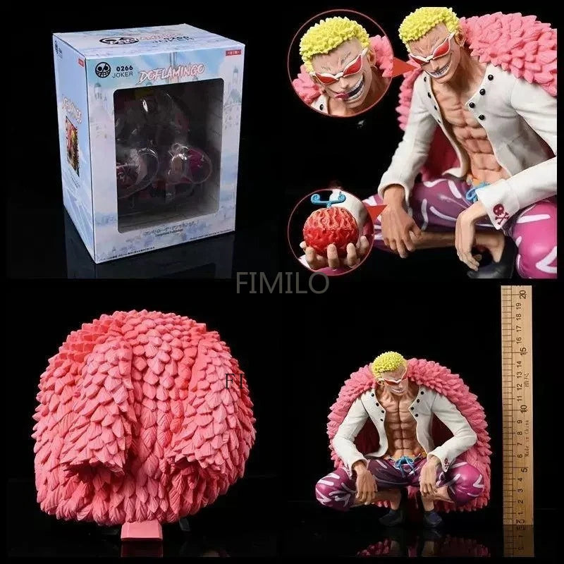 41 cm große One Piece Luffy Actionfigur Monkey D. Luffy Figur Gear 4 Großes Handmodell PVC-Sammlerstück Peripheriegeräte Statue Ornament Spielzeug