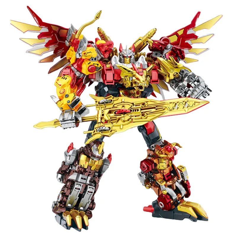 Transformation Defender Defensor Bruticus Devastator predaking Figure ...