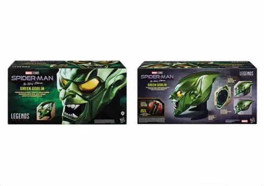 Original Hasbro MARVEL LEGENDS SPIDER-MAN: NO WAY HOME GREEN GOBLIN Anime Figure Model Toy Collection