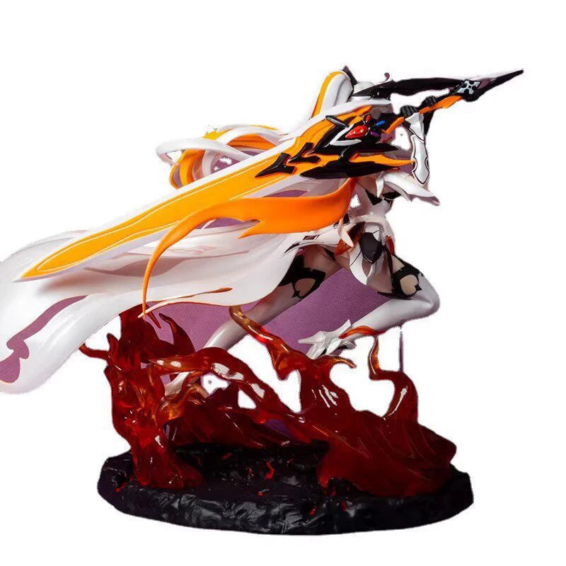 Honkai Impact 3rd Elysia Pink Sweetheart Maid Figure Holding Dessert Tray Anime GK Model Collectible Birthday Gift For Game Fans