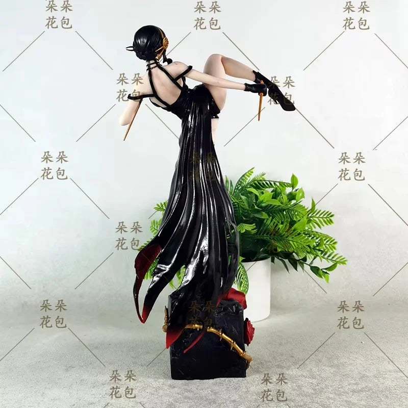 Jorfuger Anime Fight Garage Kit GK Action Figure - Beautiful Girl Collectible Toy Handmade Model for Fans of SPY×FAMILY