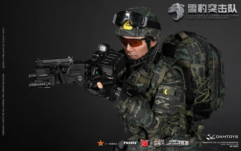 1/6 DAMTOYS DAM 78052 Asia Orient Warrior Soldier Special Operation Unit Full Set Moveable Action Figure Gift For Fans Collect