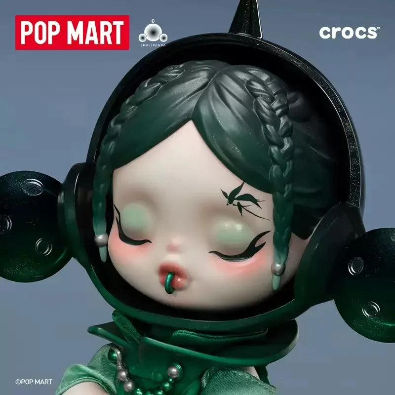 Pop Mart SKULLPANDA X CROCS OOTD серия Blind Box Toys Kawaii Anime Фигурка Изненада Мистериозна Кутия Кукли Момиче