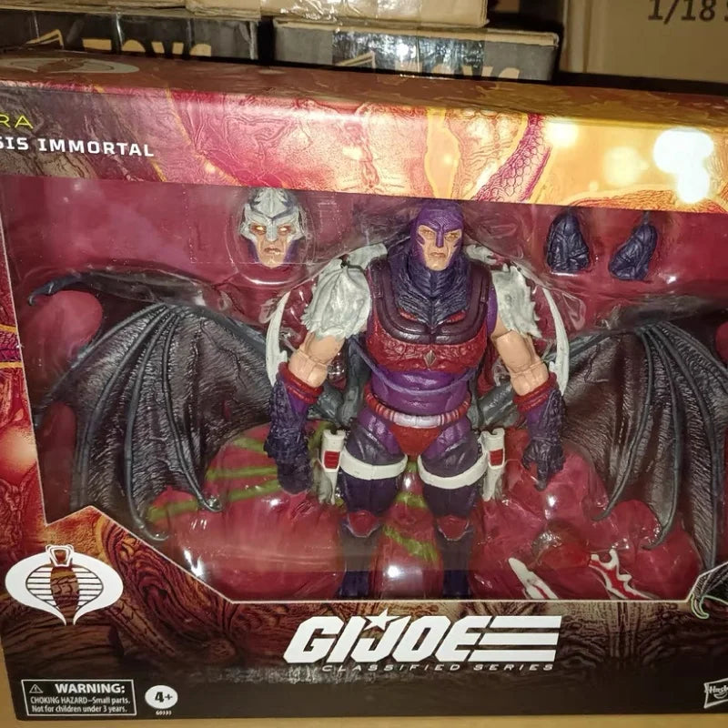 Original 6-Inch G.I. Joe Avenger Immortal Classified Series #130, Action Figure  Cobra Commander (Once A Man)  Kids Toy Gifts