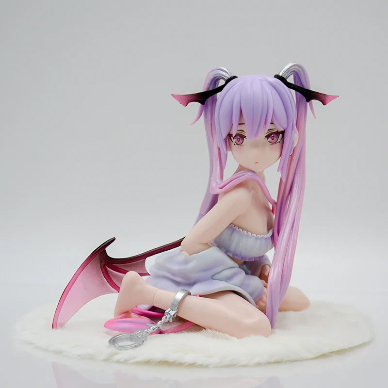 25cm Pink Charm Eve BODY HARNESS Sexy Anime Girl Figure Rurudo Eve LOVECALL Action Figure Little Devil Figurine Model Doll Toys