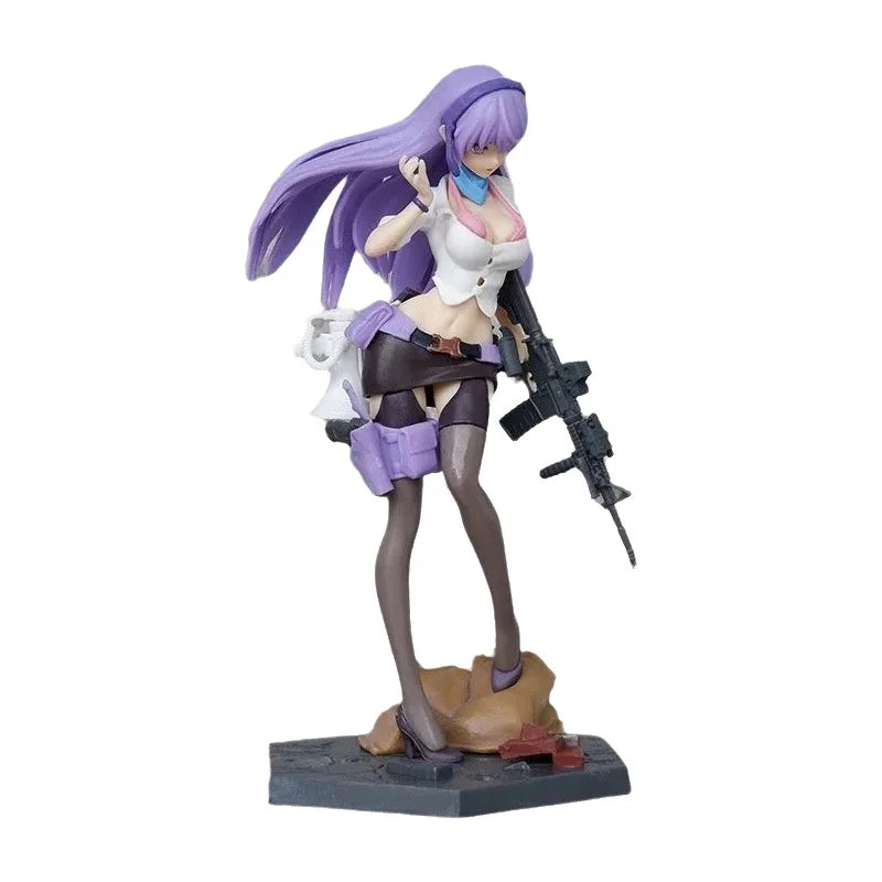 In Stock Anime Figurines After School Battlefield Elf Collection Models Desktop Ornaments 2d Beautiful Girls Surprise Gifts Toys