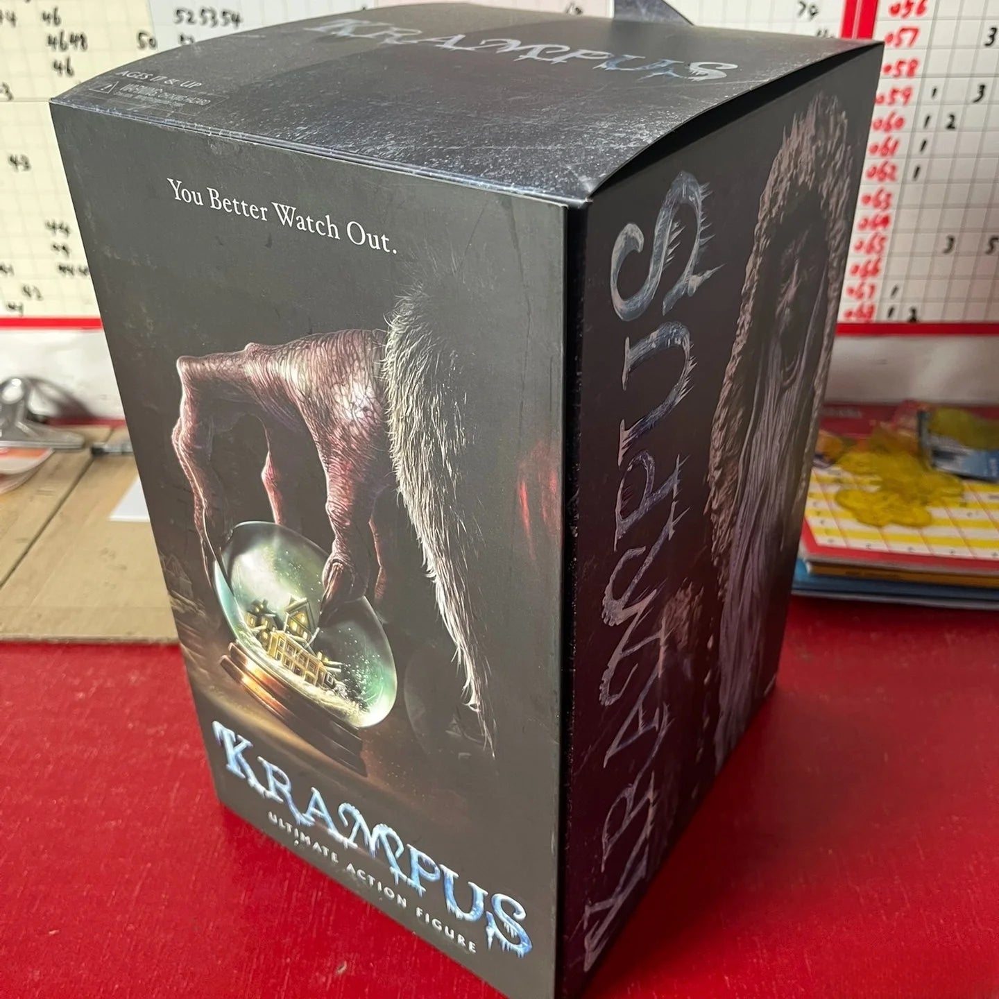 New Limited Edition Stock Neca 45498 Krampus Camps Krampus Movable Doll Holiday Gift Desktop Decoration