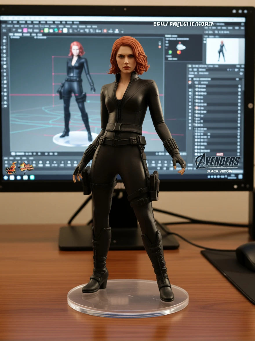 In Stock HOTTOYS HT 1/6 Avengers Age of Ultron Black Widow Collectible Figure MMS178 Scarlett Johansson Model Toy