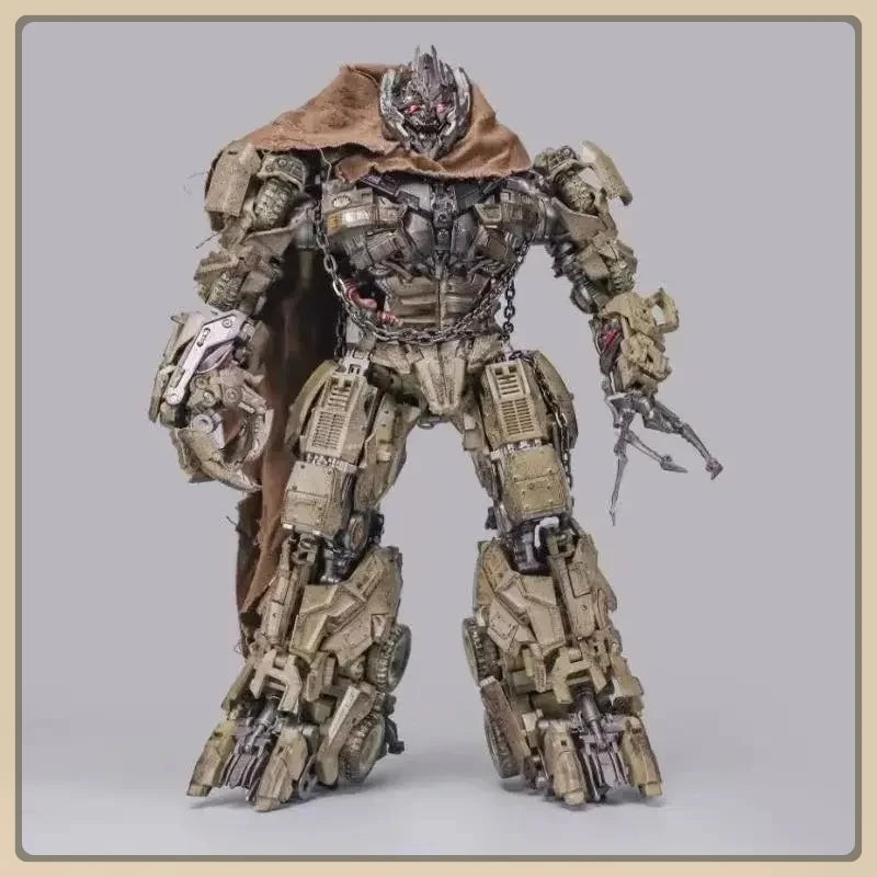 In Stock DP01V Oil Tank Via Upgraded Version Yellow Green Megatron Movie Version Collectible Model Decoration