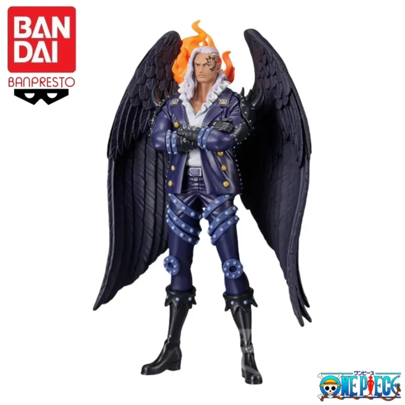 Bandai Original One Piece Anime Banpresto DXF RED Monkey D. Luffy King Bartolomeo Garage Modellpuppe, neu und originalverpackt