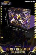 Brand New MINIFORCE SG REX KAIZER D7 Action Figure The Strongest Dinosaur TRANSCON Limited Set Pre-order Bonus Battle Cop