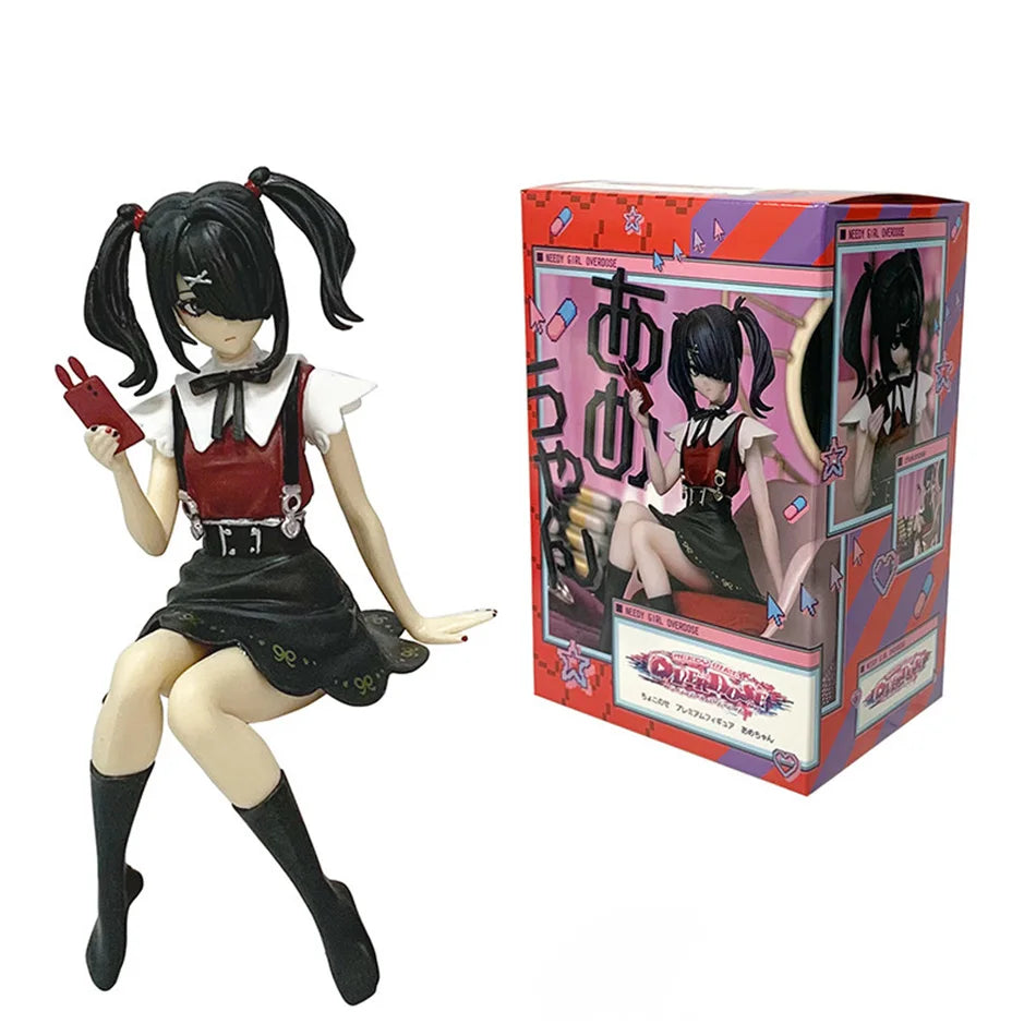 Needy Streamer Overdose KAngel & Ame-chan Figure Set Noodle Stopper PVC Collectible Model Toy Gift
