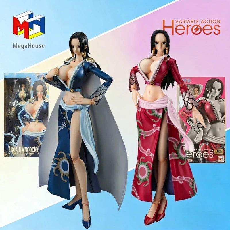 MegaHouse Original Variable Action Heroes VAH Series Boa Hancock Ver. Blue Limited Edition Anime Action Figure Model Toys Gifts