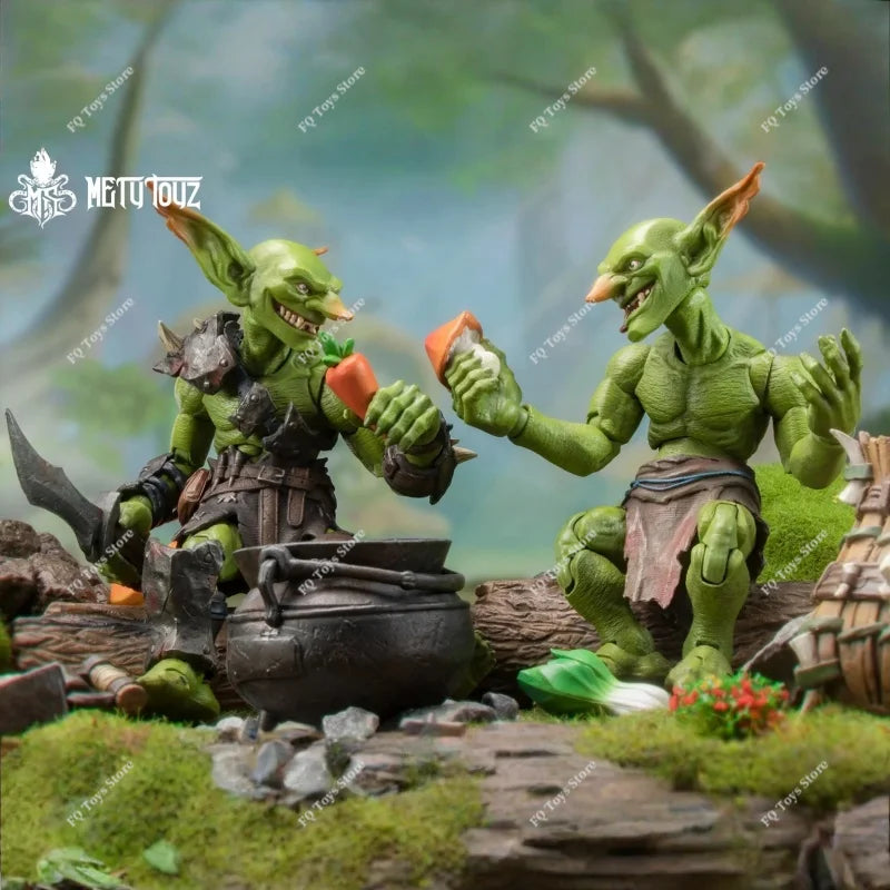 In Stock Genuine Metytoyz Goblin Adventure Team Warrior Movable Joint Anime Model Toy Collectible Gift
