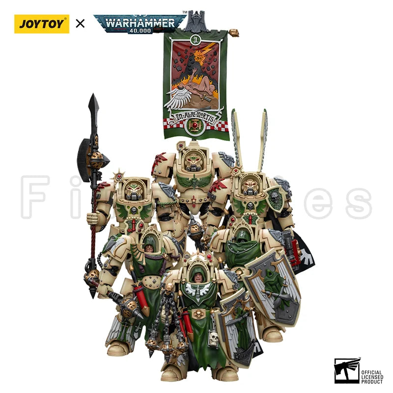 1/18 JOYTOY Action Figure 40K Dark Angels Deathwing Knight Anime Model