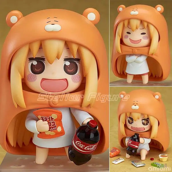 【SF】In Stock Original GSC Nendoron 524 Ganwumei Xiaomi Umaru Doma Figures Animation Collection Gift