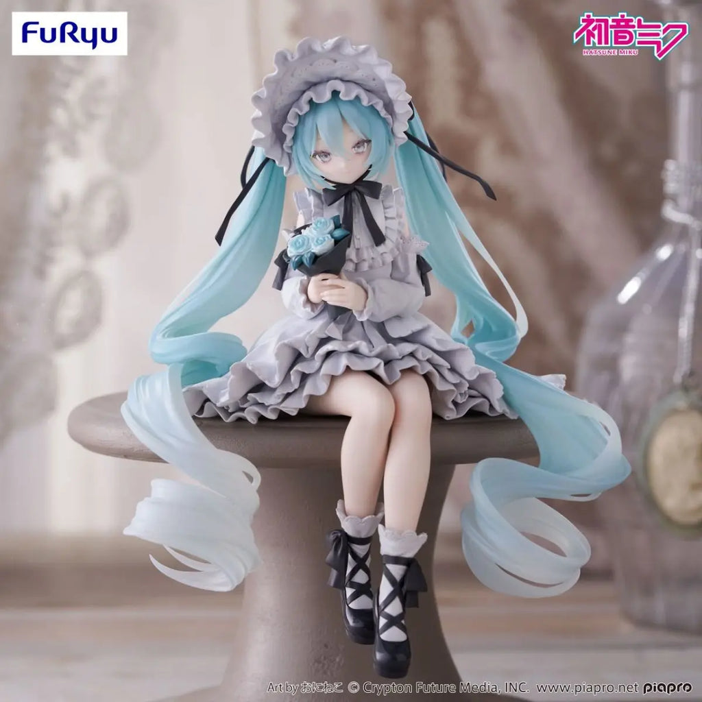 Pre-Order Original Furyu Noodle Stopper Figure Hatsune Miku Vintage Doll Collectible Kawaii Anime Figures Cute Girls Model Toys