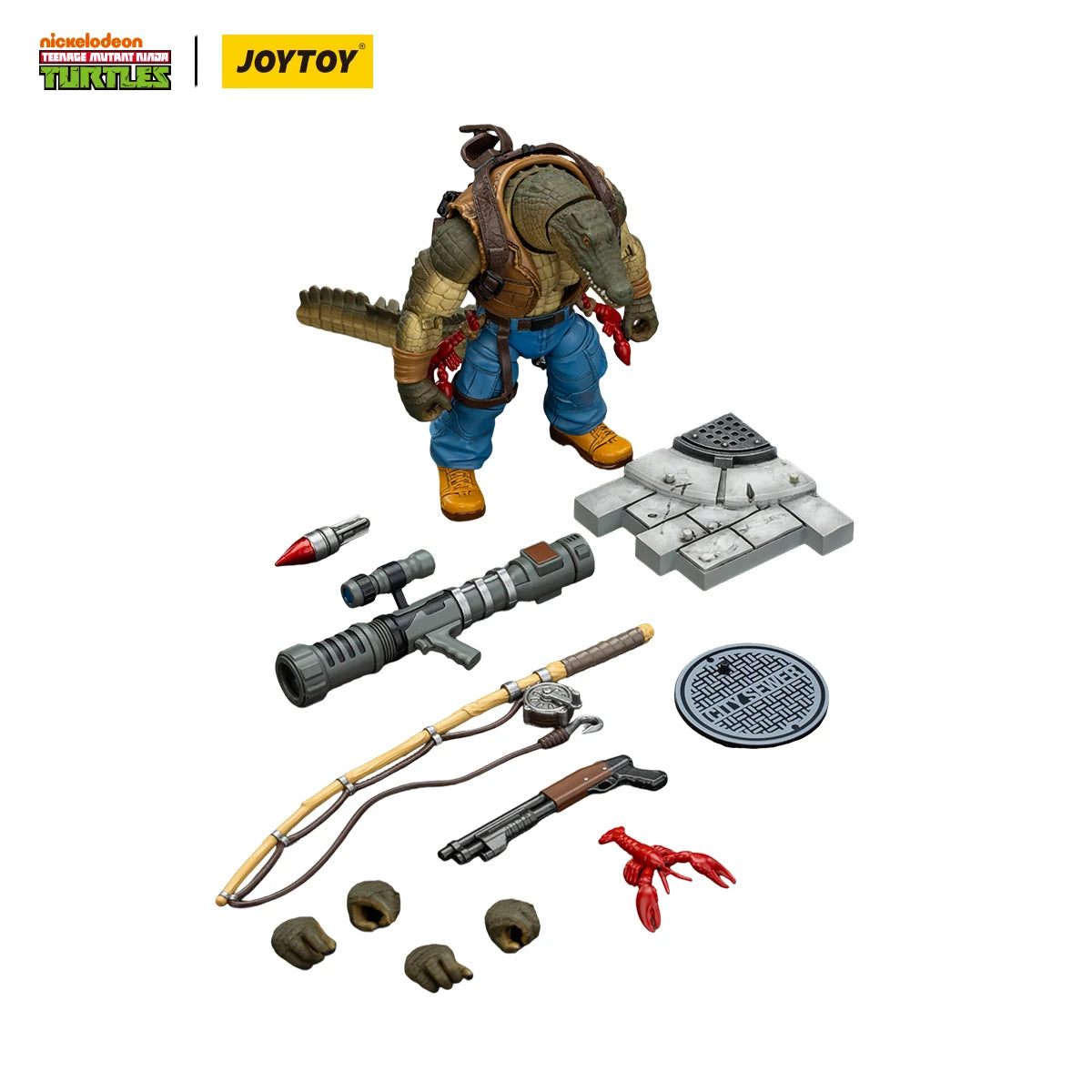 JOYTOY TMNT 1/18 Action Figure Teenage Mutant Ninja Turtles Leatherhead Metalhead figures Toys