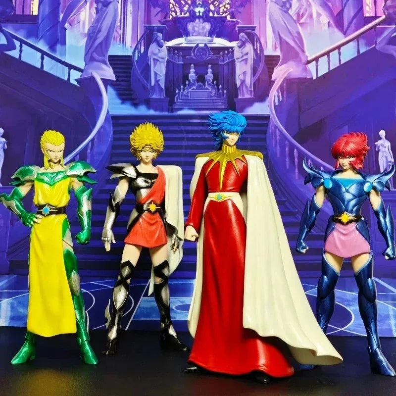 Handmade Saint Seiya Abel & His Corona Saints Resin Statue Model - Altar Ashlesha, Coma Berenice, Lynx Jaoh Figures
