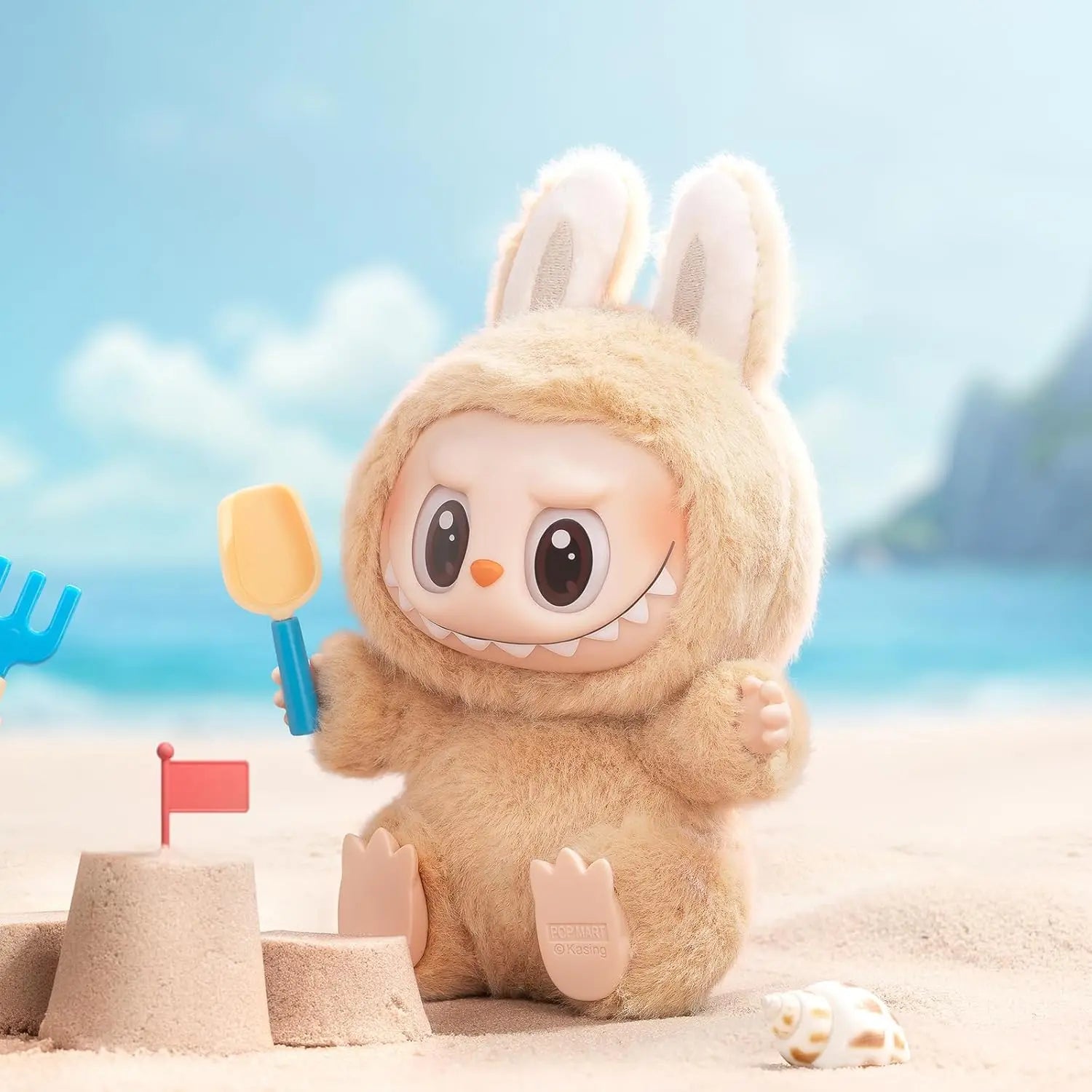 POP MART Labubu Puppe „Die Monster haben Platz“ Überraschungsbox mit zufälliger Vinylfigur, süßes Sammlerplüschtier, Geschenk, Schreibtischdeko für Fans