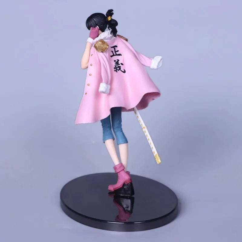 17CM Аниме One Piece Tashigi Фигура Top War Модел Играчка Подарък Фигура Колекция PVC Ver Изправена Статична