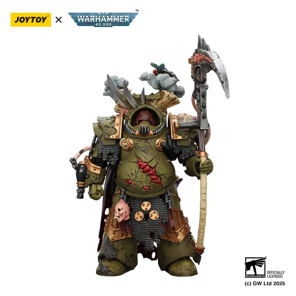 [Pre-order]JOYTOY Warhammer 40K 1/18 Action Figure Death Guard Deathshroud Terminator 3PCS Anime Military Model