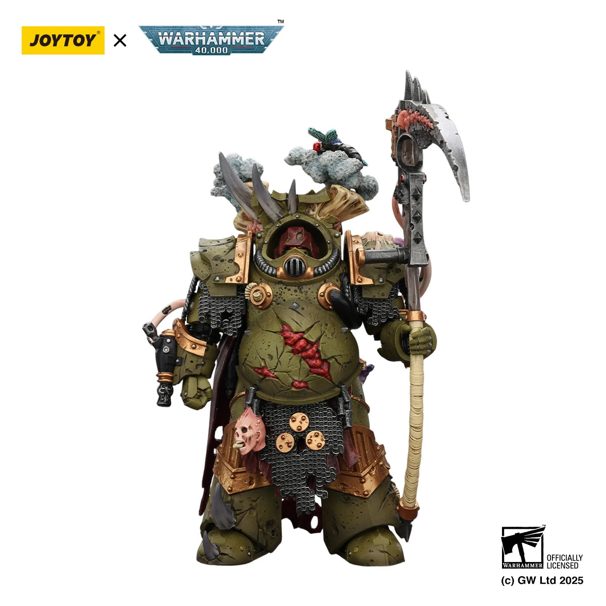 [Pre-order]JOYTOY Warhammer 40K 1/18 Action Figure Death Guard Deathshroud Terminator 3PCS Anime Military Model