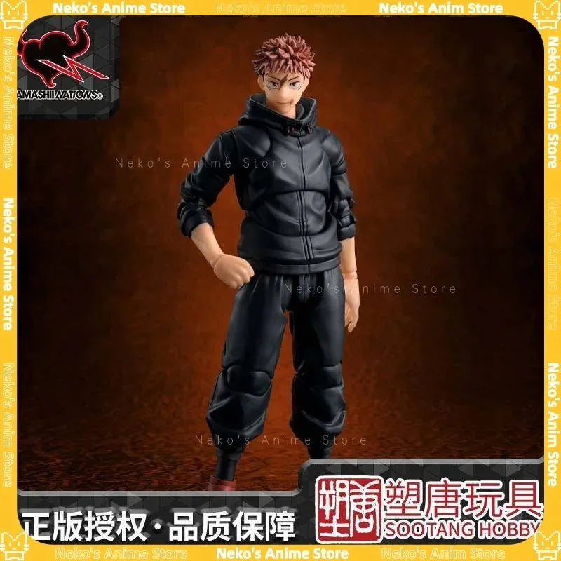 【In Stock】BANDAI Tamashii SHF Jujutsu Kaisen Yuji Itadori Sukuna Vessel Culling Game March Deposit Action FigureCollectibles