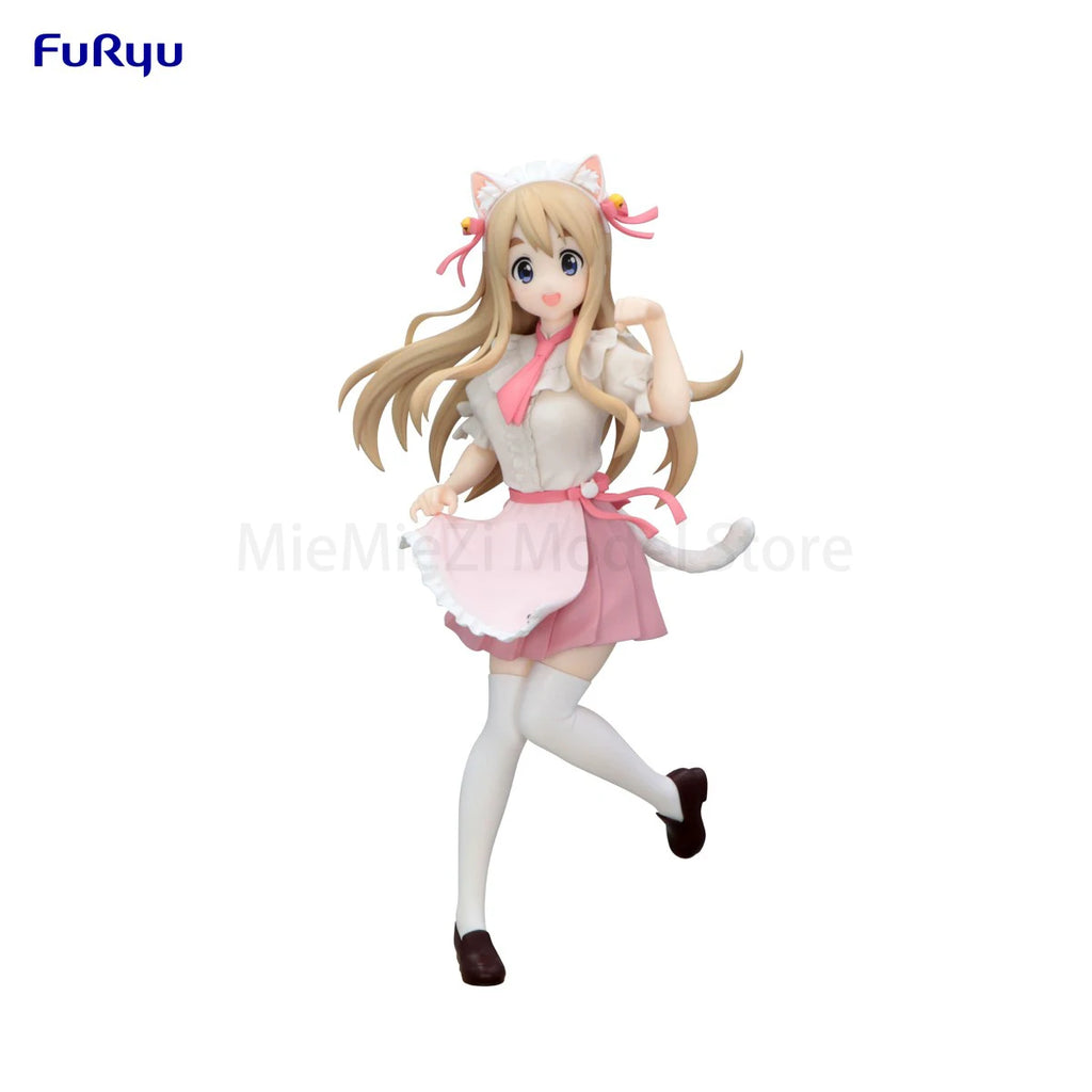 Original Genuine FuRyu Prepainted Trio-Try-iT Figure K-ON! Kotobuki Tsumugi Anime Figure Garage Kit Model Decoration Gift Cute