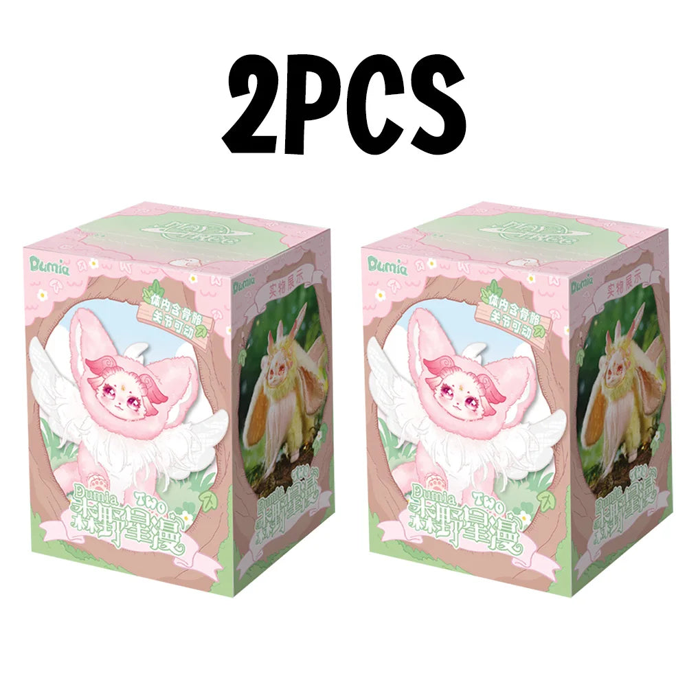 Blind Box Dumia Doll Illusion Creature Season 2 Skeleton Fantasy Biological Cute Collectible Kawaii Plush Toy Figure Kid Gift