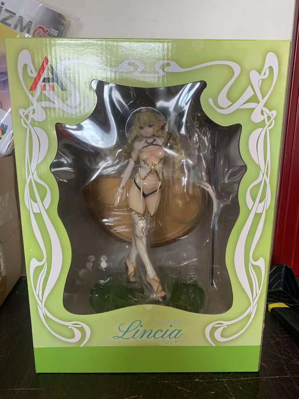 AY NSFW High Quality Amiami Third Villager Lincia Pvc Action Figure Elf Village Beautiful Figurine Figure Model Gift Toys