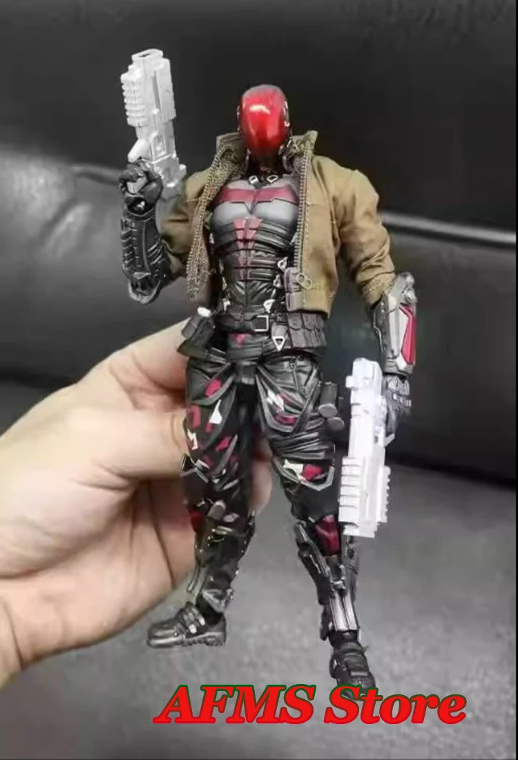 1/12 Men Soldier Jacket Cyberpunk Style Long Sleeve Stand Neck Zipper Coat Accessory For Diy  6" Action Figure Anime Body