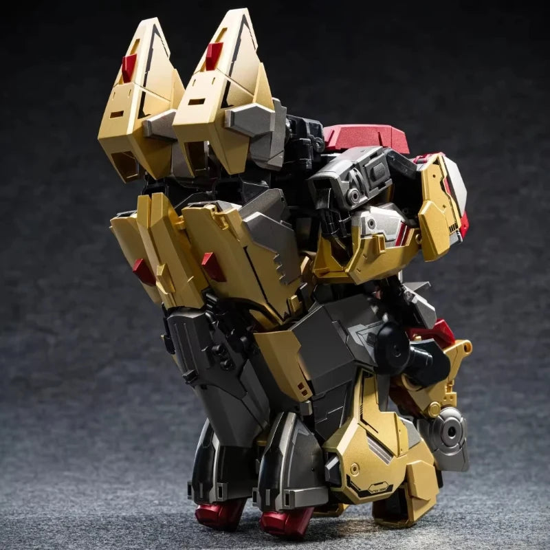 18cm TA-HYl003 Brontosolid Transformable Combineable Action Figure Alloy Frame Mecha Collectible Model Toy Desktop Ornament Gift