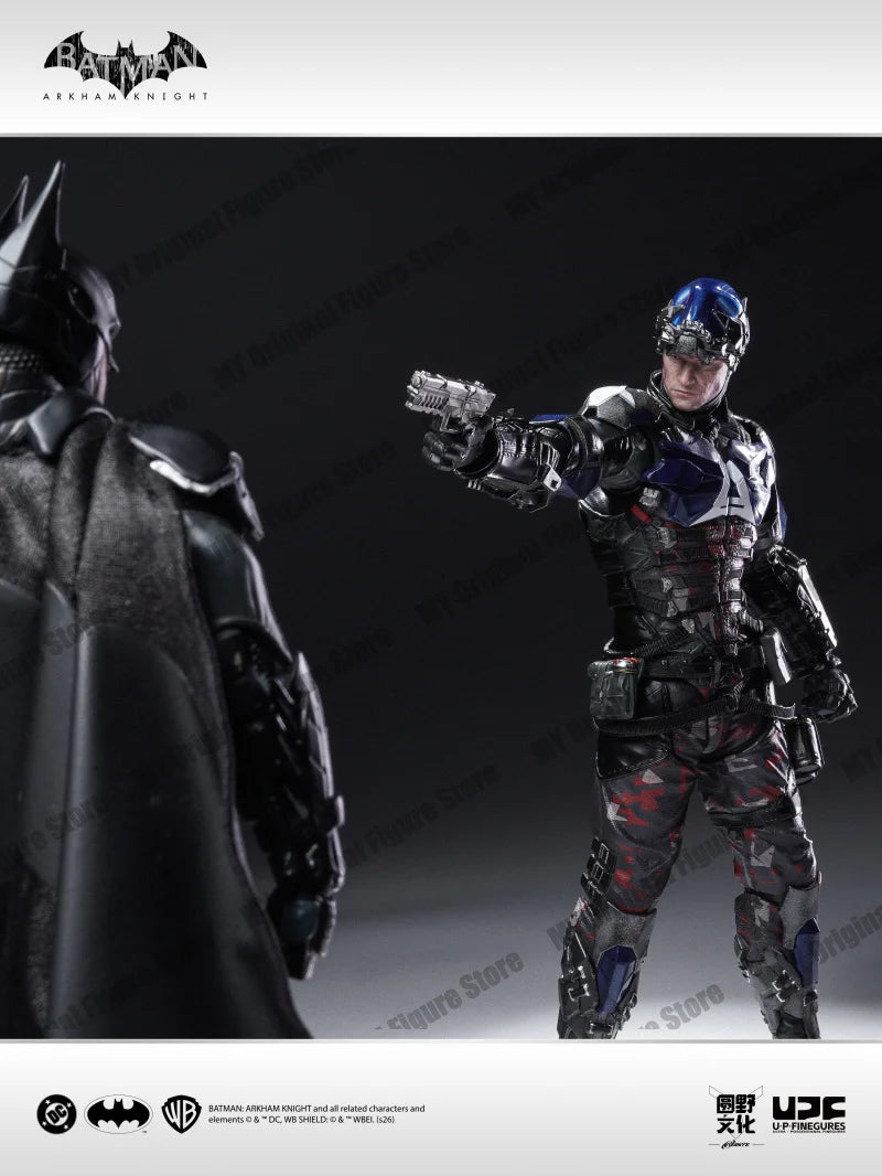 NEW LPZZ Batman Arkham Knight U-P-Finegures Batman Action Figure 1/12 Model Collection Toys Kid Gift