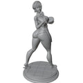1/24 Sexy Girl Resin Model Kits Unassembled And Unpainted GK Miniature 3D Printed Gray Model Figurine DIY Doll Collection