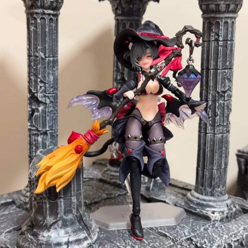 Genuine Dimensional Concrete Witch Trainee Hoshikawa Neko 1/12 Movable Doll Model Figure Collection Gift In Stock
