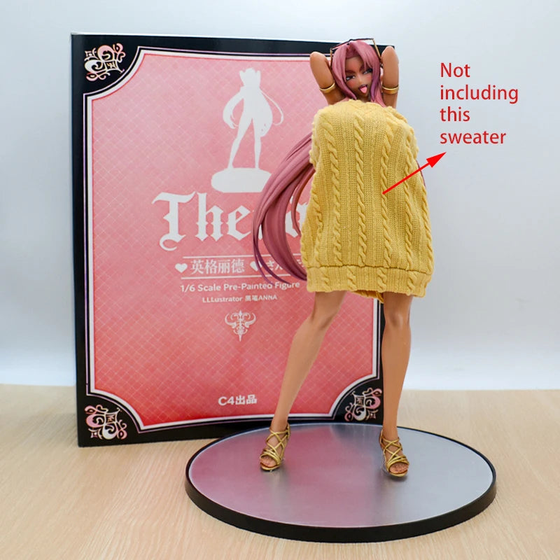 Taimanin RPGX Ingrid Beach Empress Anime Figure SECOND AXE Yukikaze Mizuki/Asagi/Sakura Igawa Action Figure Model Doll Toys 32cm