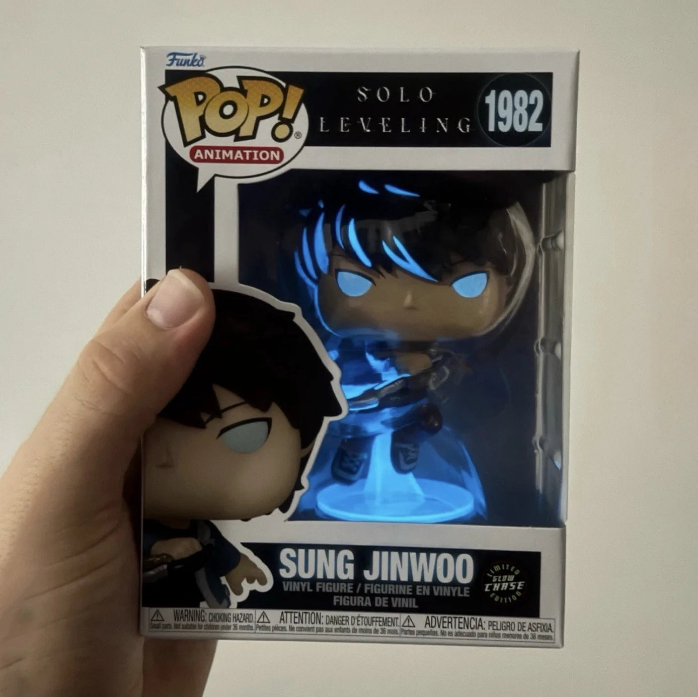Anime Solo Leveling Figure Igris Cha Hae-In Yoo Jinho Funko Pop Vinyl Figures Collectible Limited Edition Figurine Toy Gift