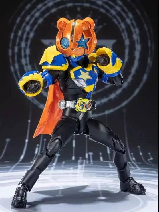 SHF Authentic Kamen Rider Geats Movable Action Figure Magnum Form Anime Collection Model For Anime Enthusiasts In Stock