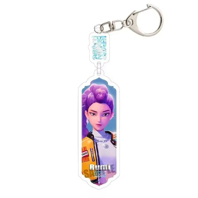 Anime Kpop Demon Hunter Standing Brand Acryli Rumi Mira Zoey Goods Model Standing Brand Toys Ornament Fashion Home Decor Gift